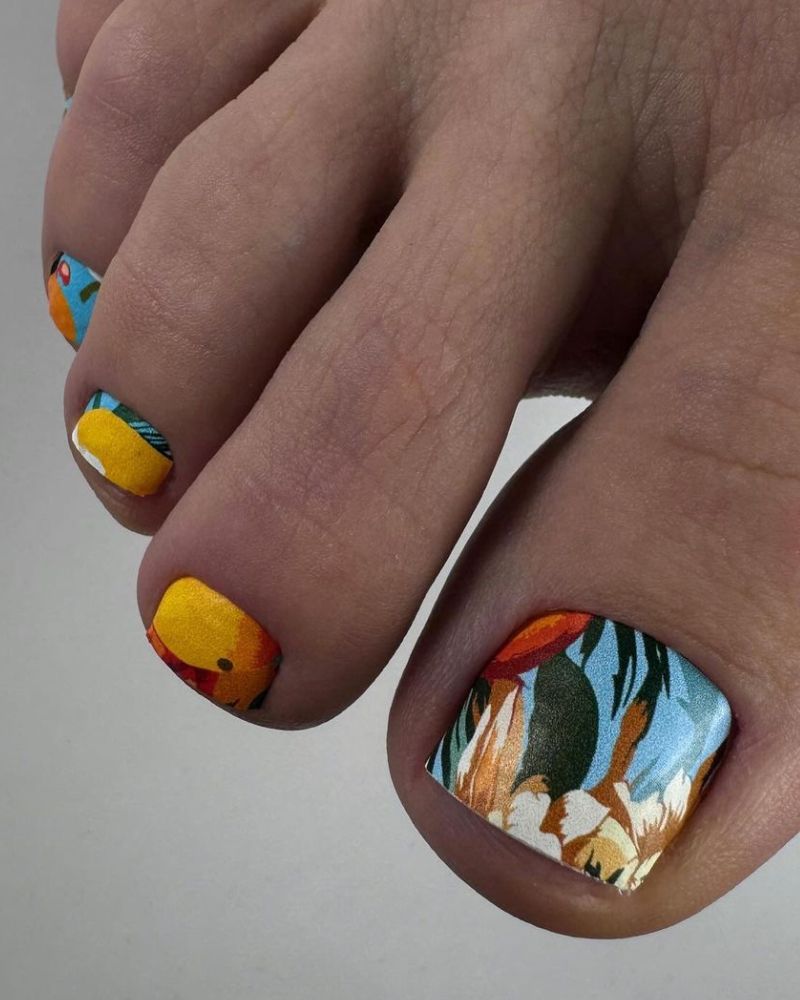 Shimmer Luxe Pedi 