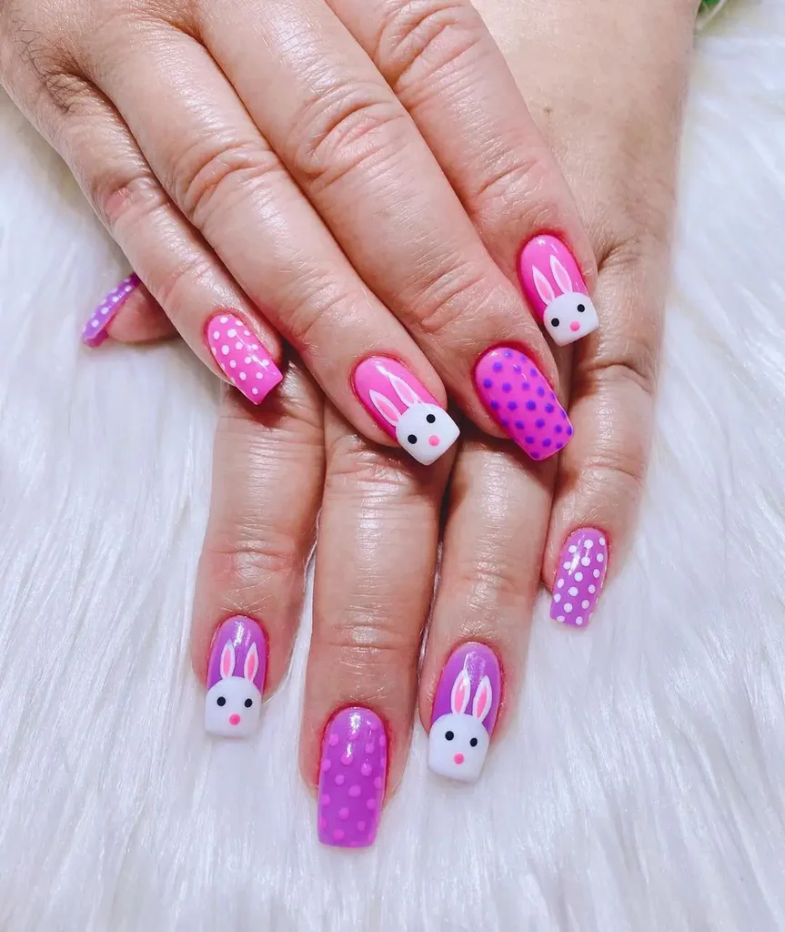 Bunny Kiss Nails