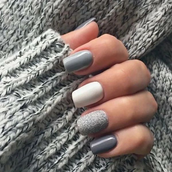 Grey Nails That Break the Internet