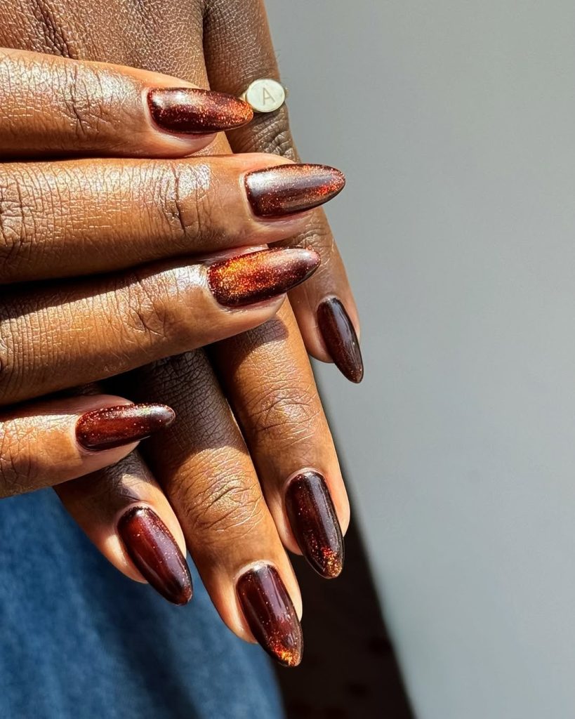 Velvet Bloom Nails